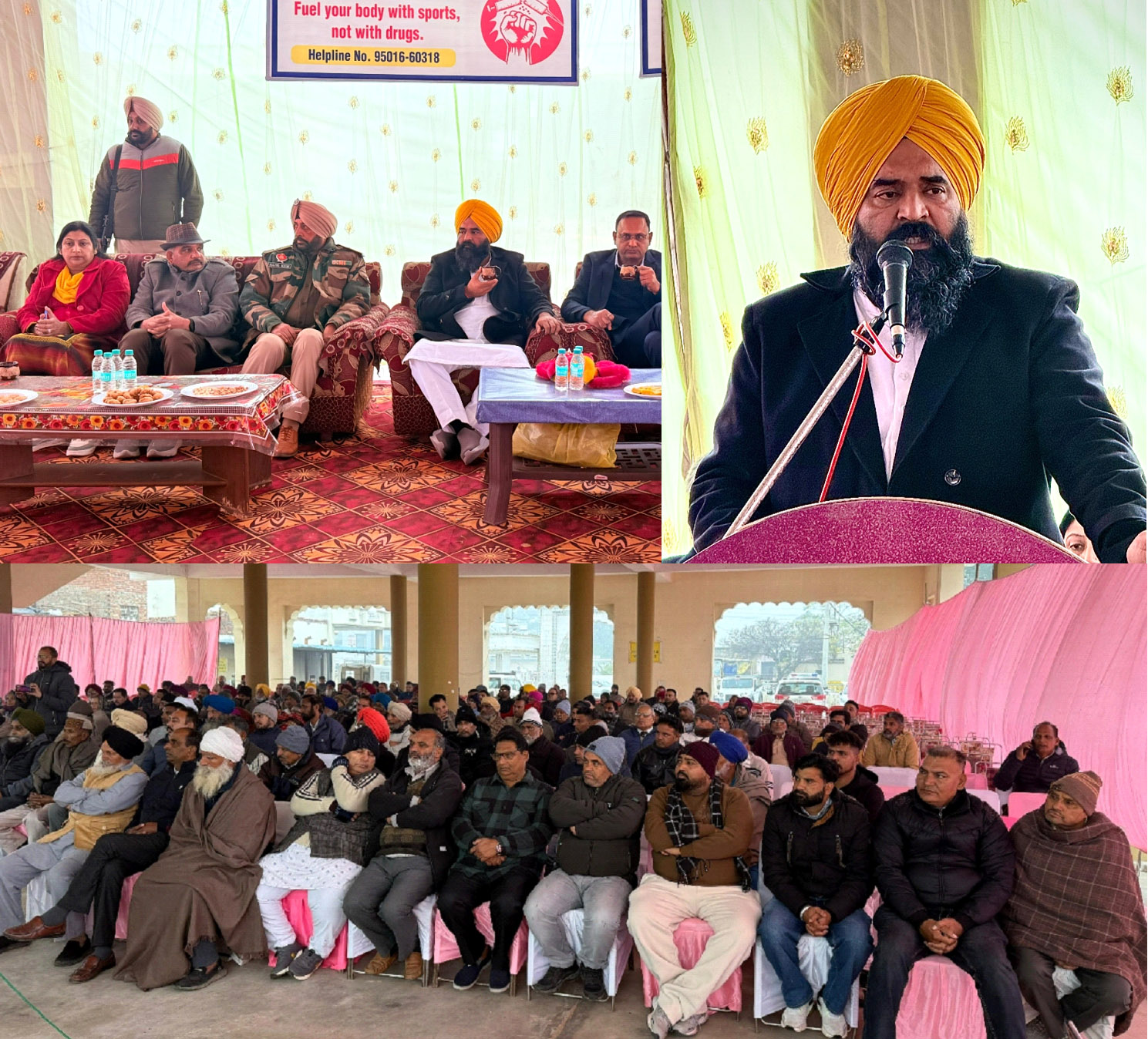 ਡਿਪਟੀ ਸਪੀਕਰ ਨੇ ਨਸ਼ਾ ਜਾਗਰੂਕਤਾ ਕੈਂਪ ਦੌਰਾਨ ਗੜ੍ਹਸ਼ੰਕਰ ਦੀਆਂ ਪੰਚਾਇਤਾਂ ਨੂੰ ਕੀਤਾ ਸੰਬੋਧਨ